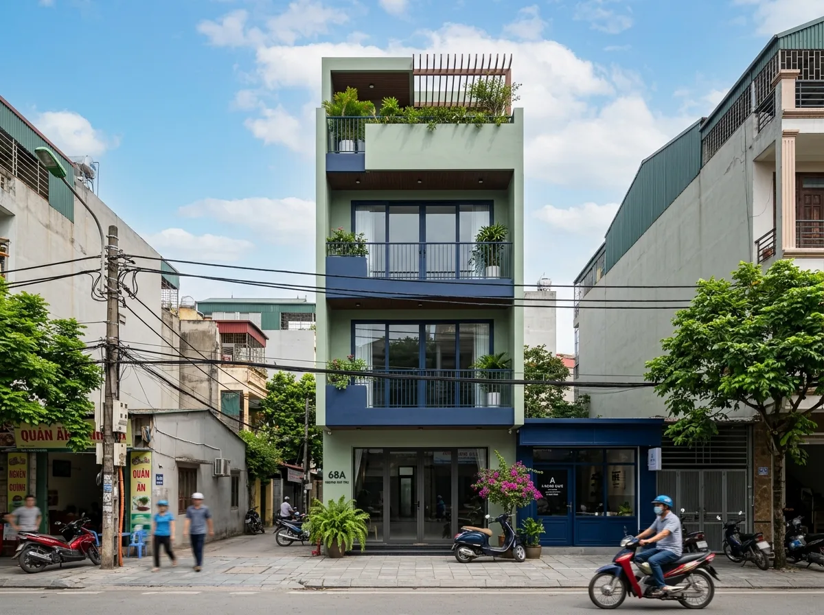 Nhà phố 4 tầng — Hà Nội