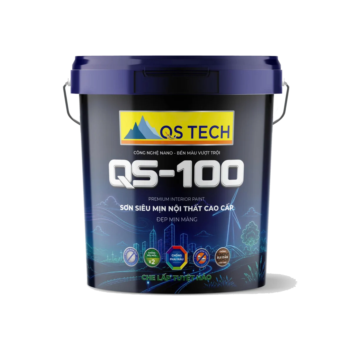SƠN SIÊU MỊN NỘI THẤT CAO CẤP QS-100