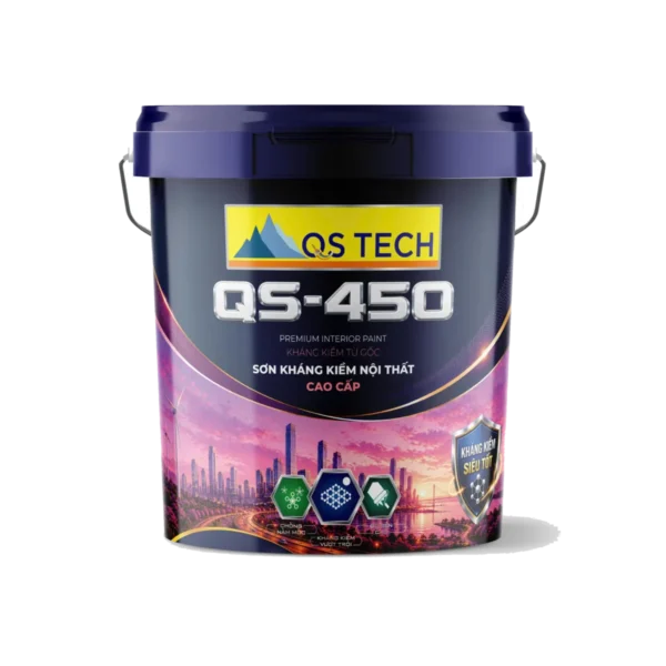 SƠN LÓT KHÁNG KIỀM NỘI THẤT CAO CẤP QS- 450