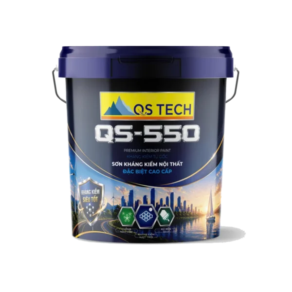 SƠN LÓT KHÁNG KIỀM NỘI THẤT ĐẶC BIÊT CAO CẤP QS- 550