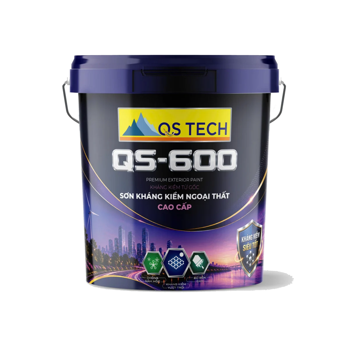 SƠN LÓT KHÁNG KIỀM NGOẠI THẤT CAO CẤP  QS- 600