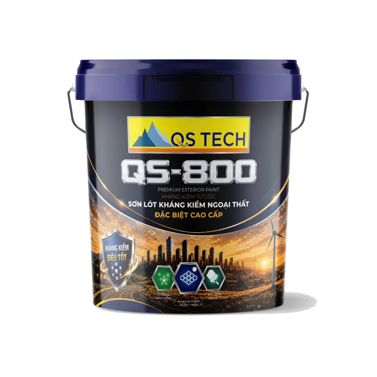 SƠN LÓT KHÁNG KIỀM NGOẠI ĐẶC BIỆT CAO CẤP QS- 800