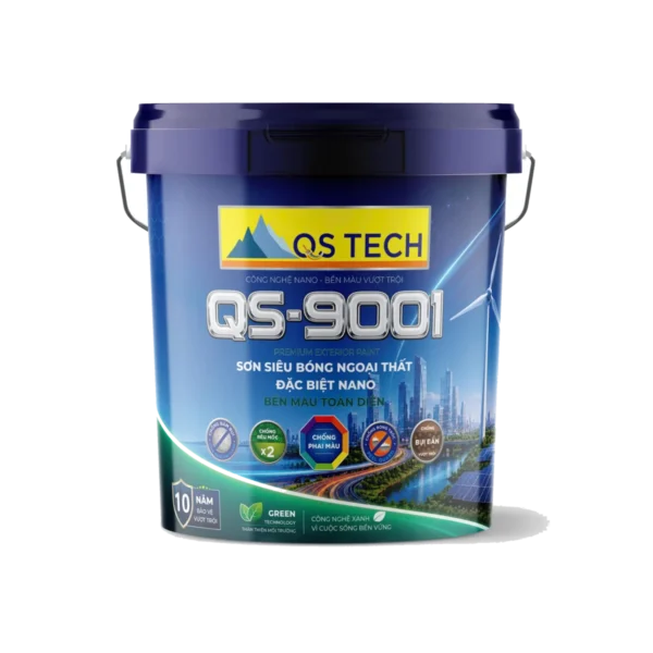 SƠN SIÊU BÓNG NGOẠI THẤT ĐẶC BIỆT NANO (BỀN MẦU TOÀN DIỆN) CHỐNG PHAI MẦU QS- 9001