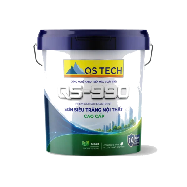 SƠN SIÊU TRẮNG TRẦN NỘI THẤT CAO CẤP QS- 990