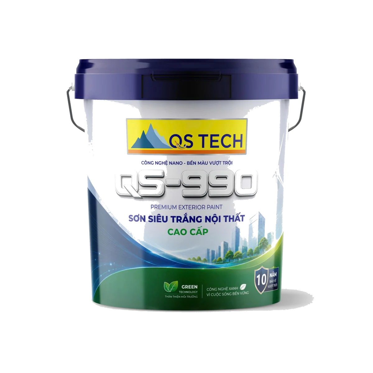 SƠN SIÊU TRẮNG TRẦN NỘI THẤT CAO CẤP QS- 990