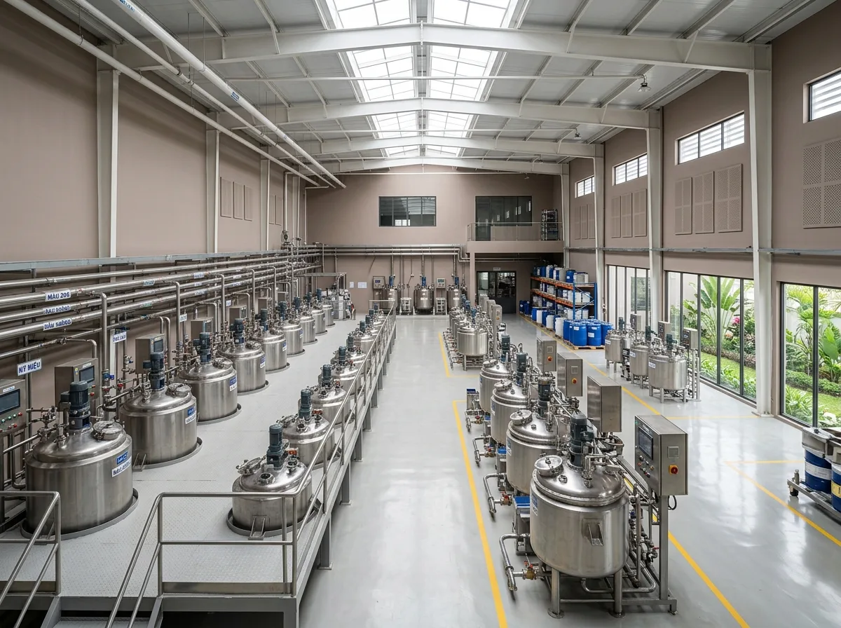 Không gian nội thất sơn QS Tech