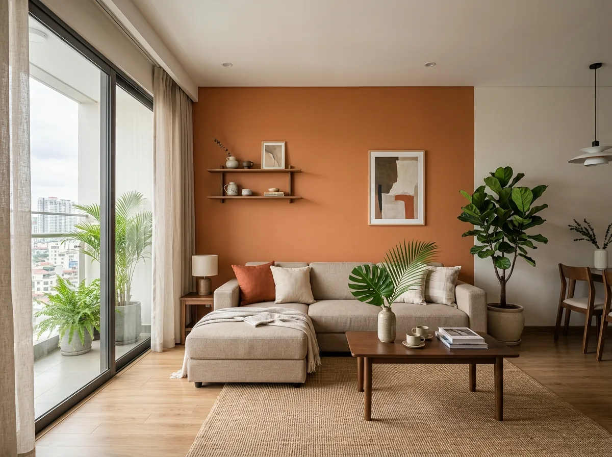Không gian nội thất sơn QS Tech