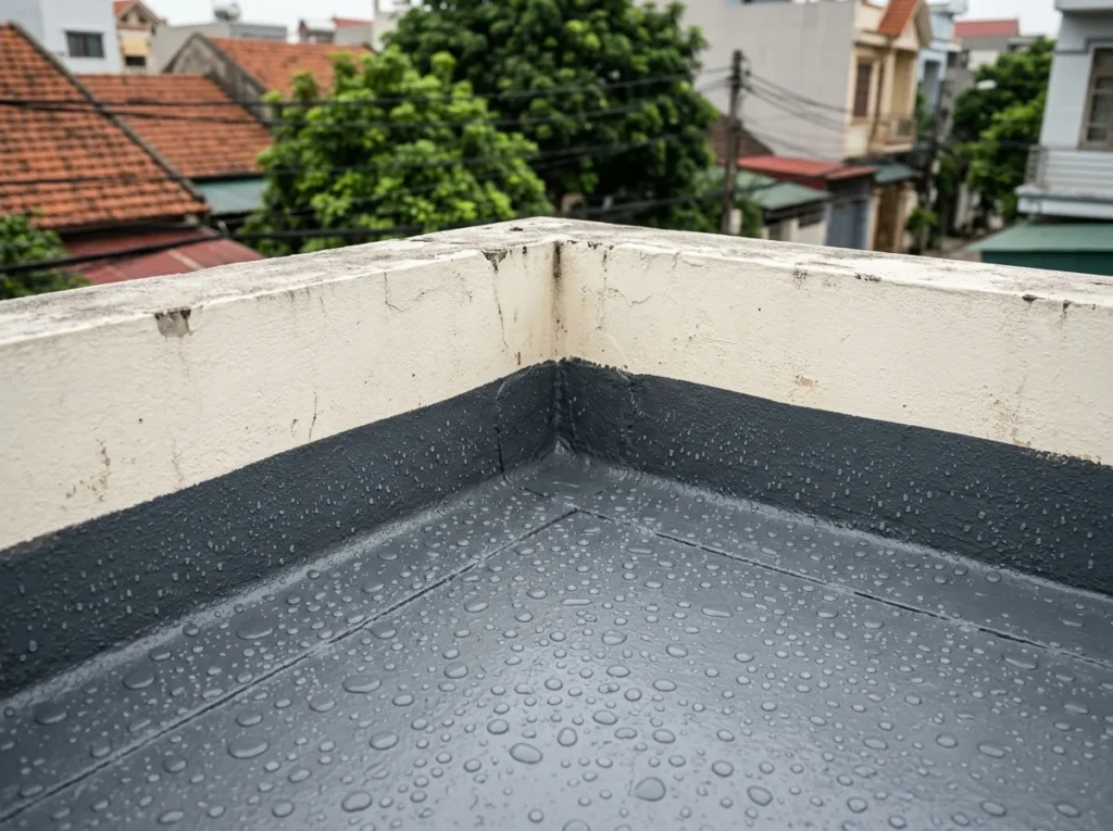 Chống thấm tường và sàn mái: nguyên nhân và giải pháp