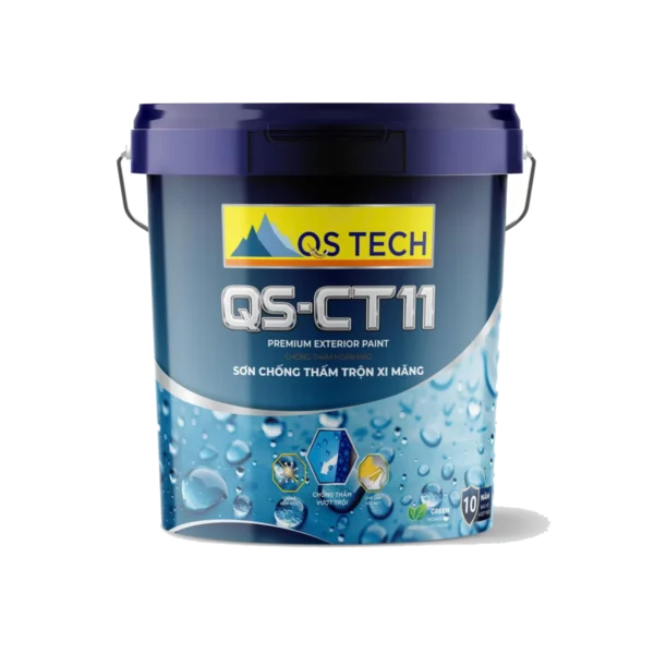 SƠN CHỐNG THẤM TRỘN XI MĂNG QS- CT11