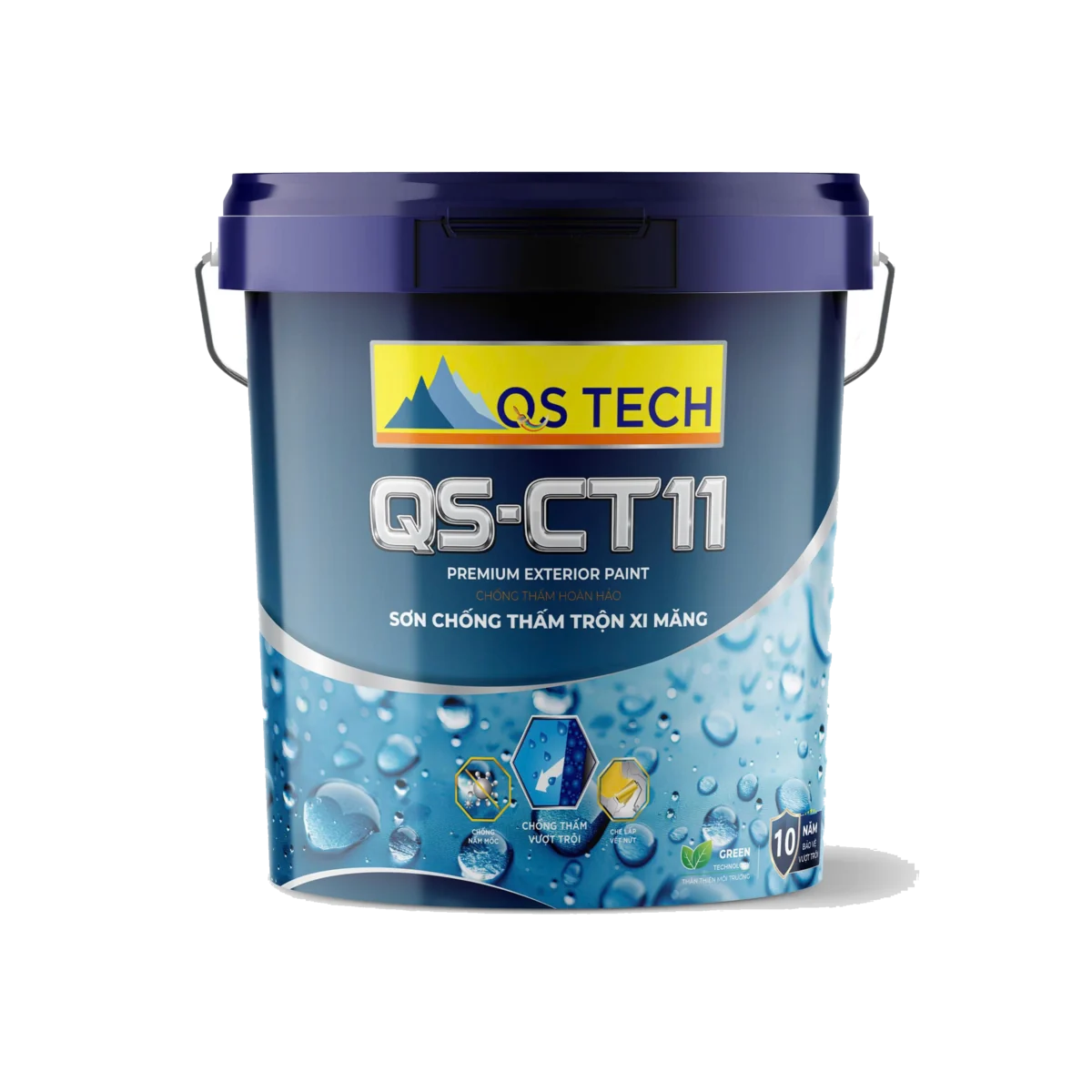 SƠN CHỐNG THẤM TRỘN XI MĂNG QS- CT11