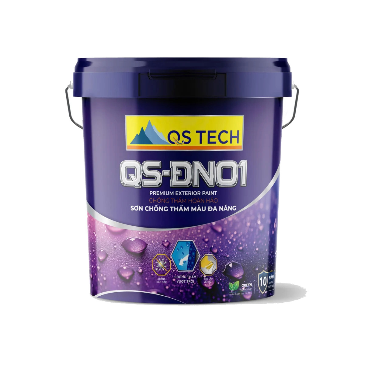 SƠN CHỐNG THẤM MẦU ĐA NĂNG ( CHỐNG THẤM HIỆU QUẢ ) QS- ĐN01